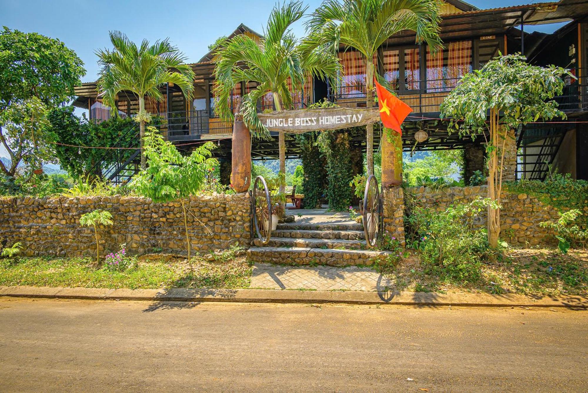 Jungle Boss Homestay Phong Nha Exterior foto